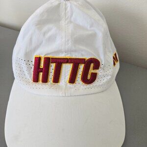 White Washington commanders fan cap